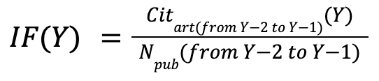 impact factor formula